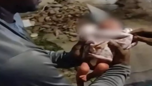 Recolector rescató a una beba entre la basura: "Voy a pedirla en adopción"