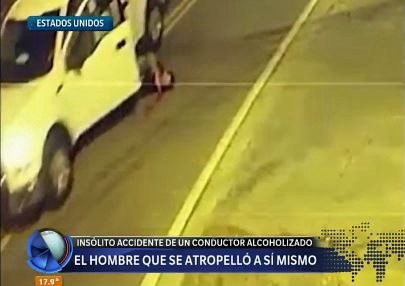 El hombre que se atropelló a sí mismo