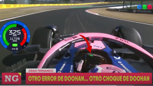 Destrucción total: el choque de Doohan, su error y la excusa