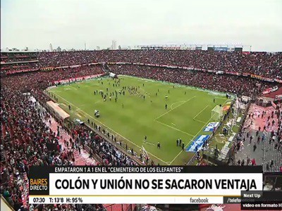 Colón y Unión no se sacaron ventajas en el clásico de Santa Fe