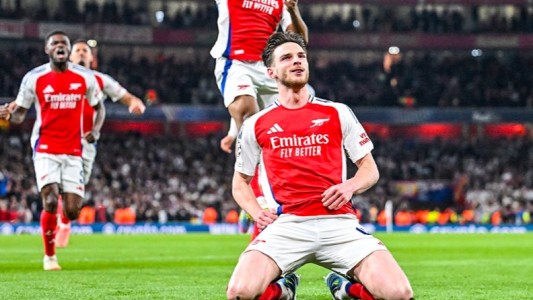 Arsenal goleó 3-0 al Real Madrid en la ida de los cuartos de final de la Champions League