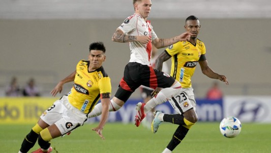 River volvió a sufrir la falta de gol y empató con Barcelona de Ecuador por la Copa Libertadores