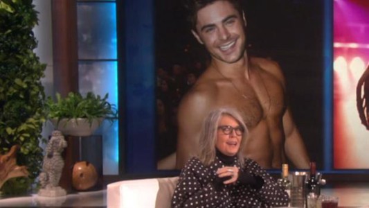 Adiviná a quién elige como amante joven Diane Keaton