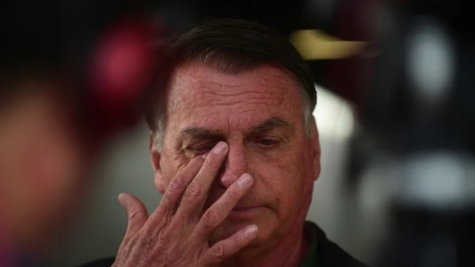 Bolsonaro fue internado en Natal