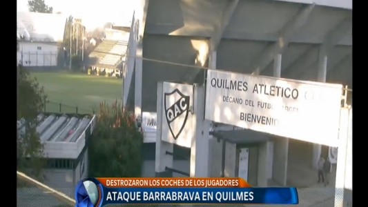 "Esto genera miedo", admitió un futbolista de Quilmes tras el ataque a los autos en el club