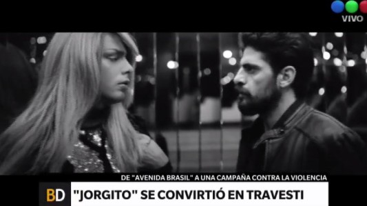 El día que Jorgito de "Avenida Brasil" se convirtió en travesti