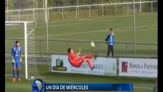 Un día de miércoles: de chilena, en contra