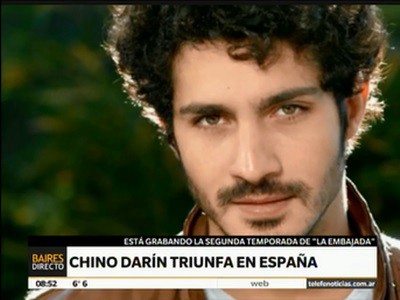 Chino Darín triunfa en España