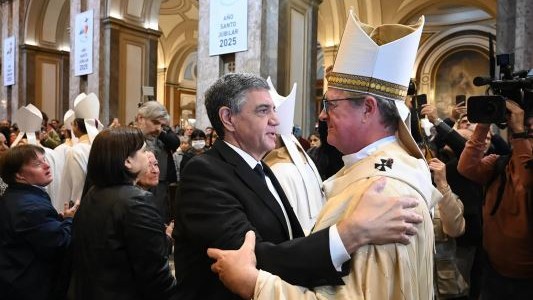 Jorge Macri en la misa por el fallecimiento del papa Francisco: “Su legado es de humildad y compromiso”