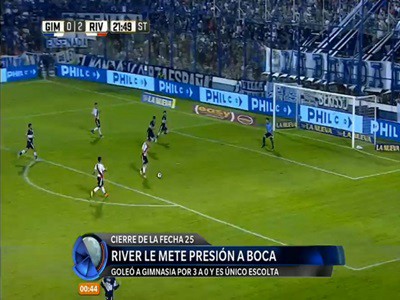 River ganó en La Plata y no le pierde pisada a Boca