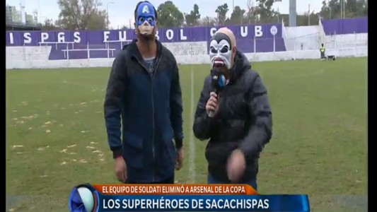 Sacachispas se saca la careta: la intimidad del equipo revelación de la Copa Argentina