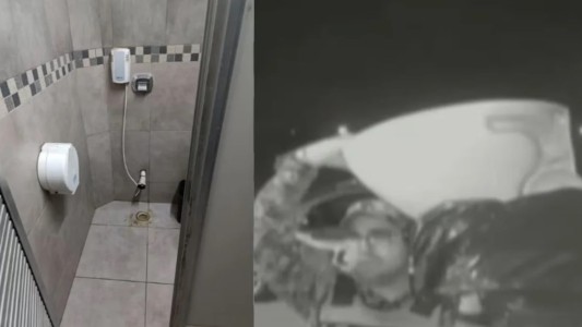 Detuvieron a un hombre que pidió ir al baño de una estación de servicio de Córdoba y robó un inodoro