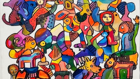 Se largó una "Tormenta de colores" en el Hospital de Clínicas