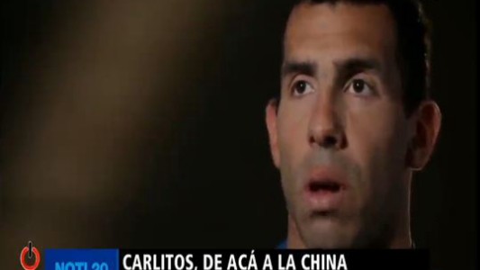Fuerte crítica de Tevez: "Los chinos no son buenos técnicamente"