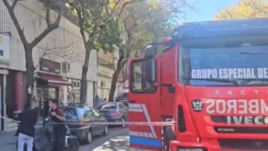 Incendio en un edificio de 24 pisos en Caballito: diez personas fueron asistidas por el SAME