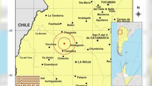 Fuerte temblor en La Rioja: se sintió en otras provincias