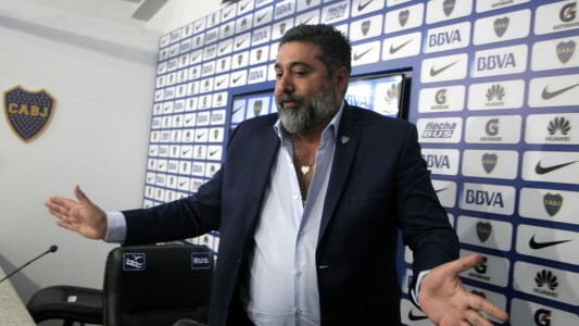 Boca: Angelici confía en la continuidad de Benedetto y Barros Schelotto