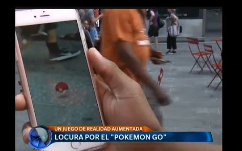 Locura por el "Pokemon Go"