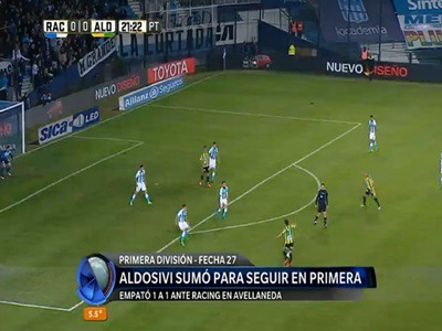 Racing no pudo con Aldosivi y Quilmes volvió a perder y se despide de la primera A