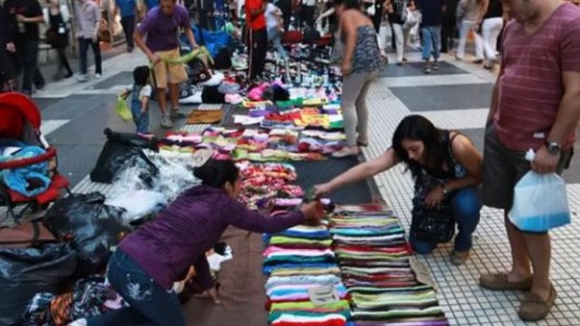 Aumentó la venta callejera en abril respecto de marzo