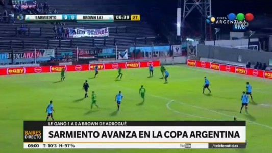 Sarmiento se impuso por 1-0 a Brown de Adrogué