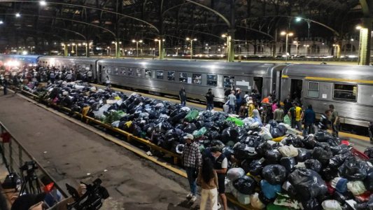 Otro tren solidario parte a Zárate y Campana con donaciones para los afectados por el temporal