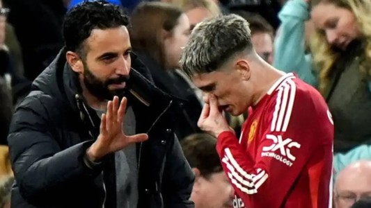 Estalló la interna entre Amorim y Garnacho: el fuerte ida y vuelta tras la derrota del Manchester United en la final de la Europa League