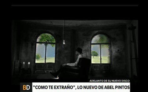 "Como te extraño", lo nuevo de Abel Pintos