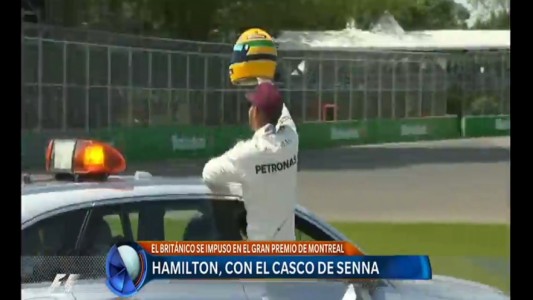 Hamilton ganó e igualó un récord de Ayrton Senna