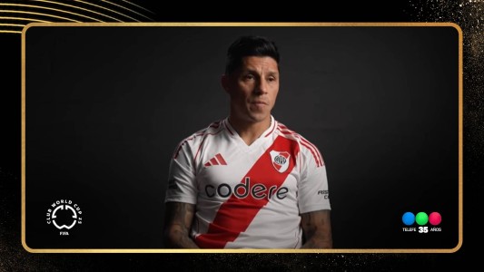 "Estamos acostumbrados...", la frase de Enzo Pérez sobre los hinchas de River