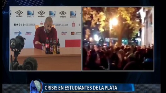 Verón lloró y analiza su futuro en Estudiantes