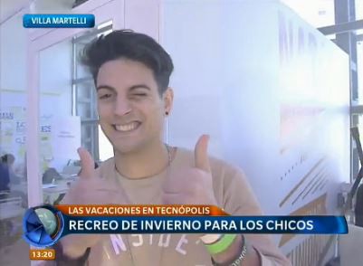 Tecnópolis, un recreo para los chicos