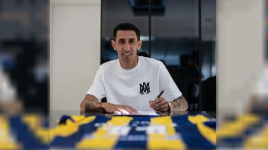La primera publicación de Di María tras su histórico regreso a Rosario Central