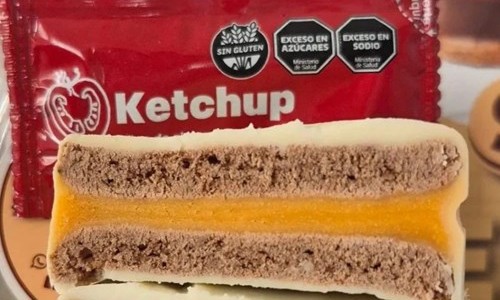 Crearon un alfajor de kétchup en homenaje al tradicional tostado "Carlito"