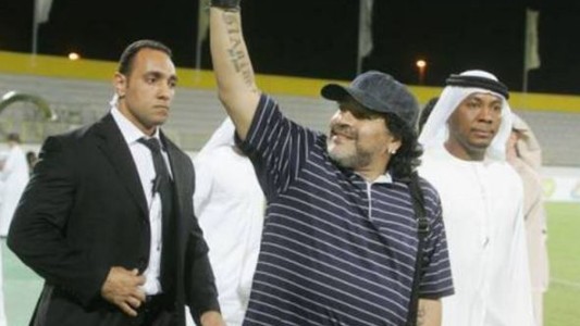 Maradona: "Felicito a los hinchas, al plantel y al cuerpo técnico"