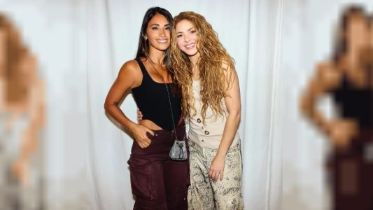 Antonela Rocuzzo y Shakira, juntas en Miami: "Noche increíble"