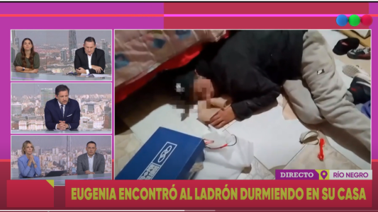 Encontró caminando en la calle al ladrón que habían detenido en su casa pocas horas antes