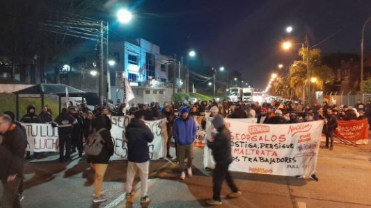Trabajadores de la alimentación cortan el ramal Tigre de la Panamericana