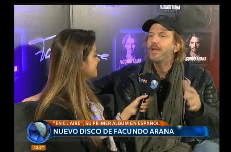 Entrevista a Facundo Arana: presentó su nuevo disco