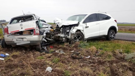 Un médico murió en un choque frontal cuando iba a trabajar en Lobería