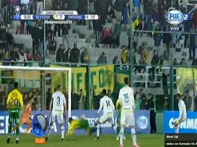 Defensa y Justicia ganó en el último minuto en la despedida de Beccacece