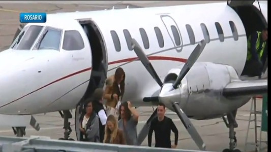 Llegan los invitados para la boda de Messi