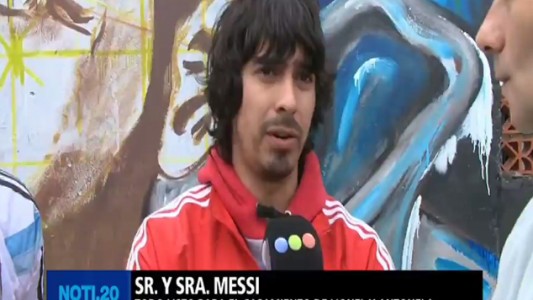 "Messi suele aparecer por el barrio"