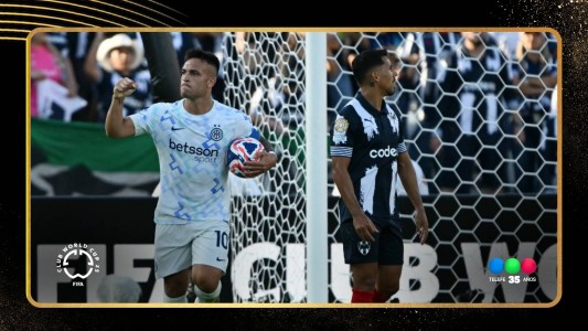 Lautaro Martínez marcó el gol del empate del Inter ante el Monterrey