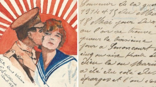 Las mejores cartas de amor de la Primera Guerra Mundial