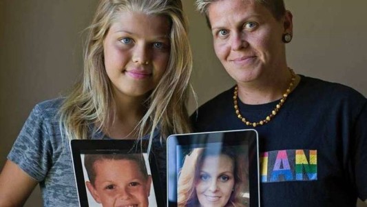 La historia de una familia transgénero: eran madre e hijo y se convirtieron en padre e hija