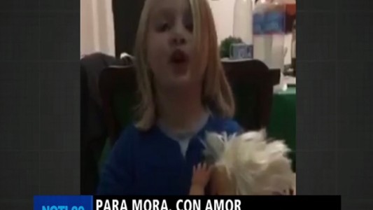 Para Mora, con amor: el tierno mensaje que emocionó al jugador