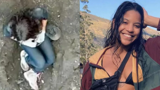 Localizaron a la joven brasilera que cayó en un volcán de Indonesia e intentan rescatarla