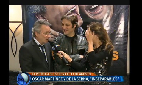 "Inseparables": según Oscar Martínez es una historia "imbatible"