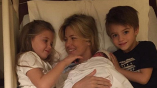 Con una tierna foto, Rocío Guirao Díaz presentó a su hija recién nacida